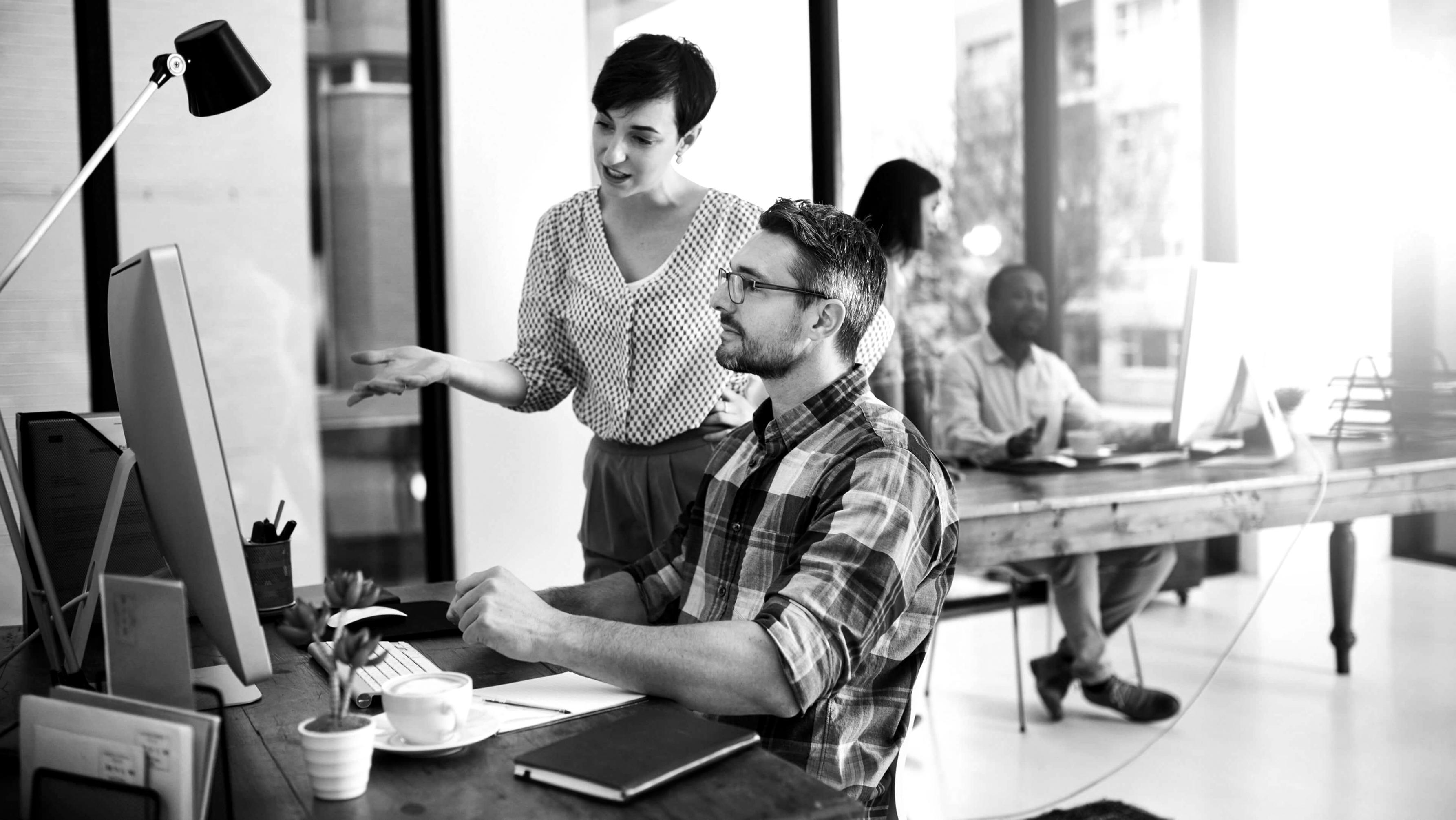 Lernumgebung mit strukturierten Kursmaterialien